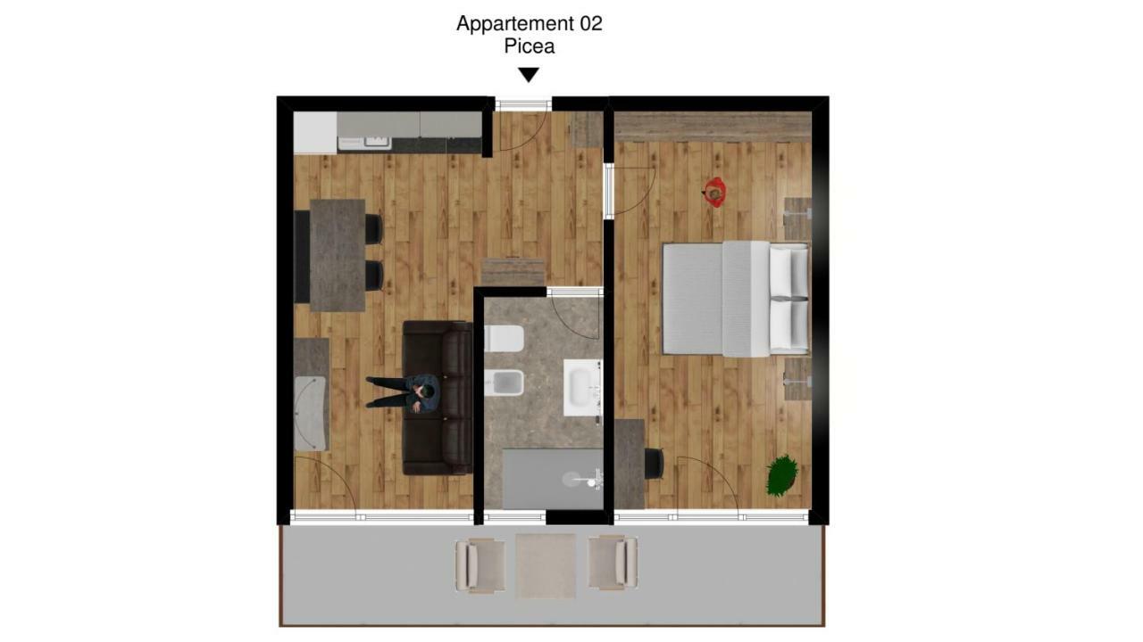 Residence Sonja Парчинес Экстерьер фото